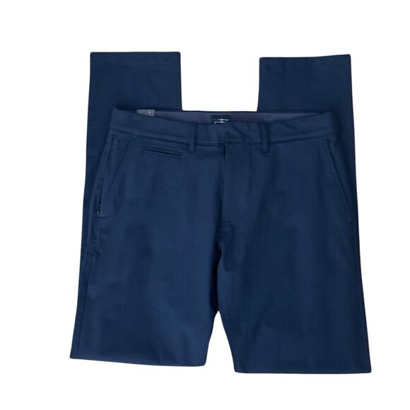 J.Crew Men's 31/32 Slim 484 Chino Pants Navy Blue NWT - Picture 2 of 14